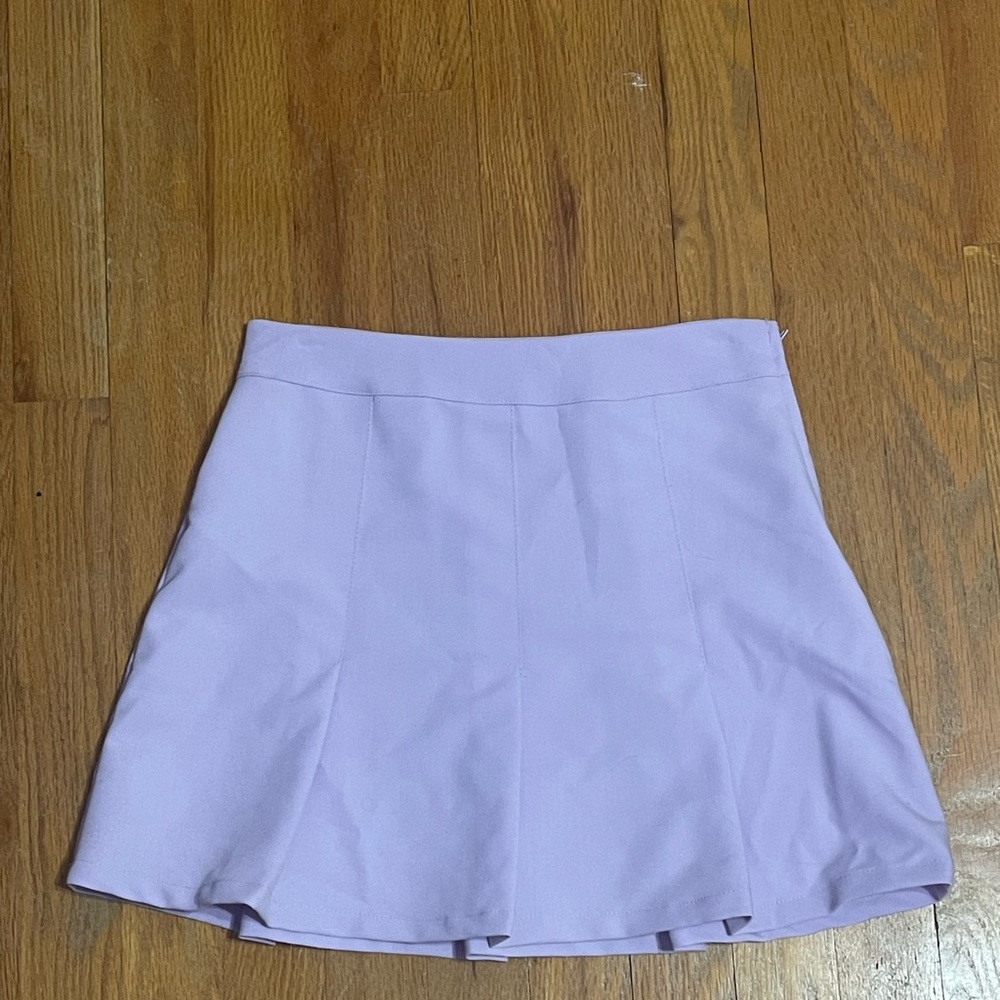 Purple skirt